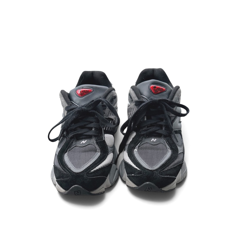 New Balance 9060 Black Castlerock Grey Sneakers U9060BLK Mens 8.5